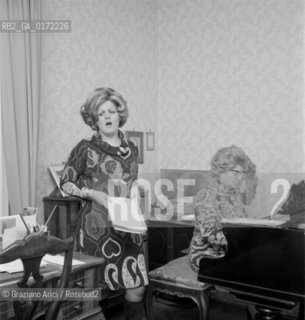 THE OPERA SINGER KATIA RICCIARELLI IN PADOVA - 1962 - © ARCHIVIO Graziano Arici/Rosebud2  / MUSICA  / CANTANTE LIRICO