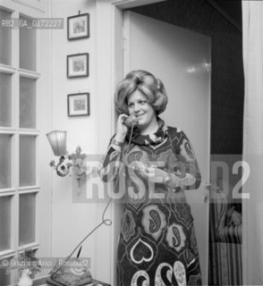 THE OPERA SINGER KATIA RICCIARELLI IN PADOVA - 1962 - © ARCHIVIO Graziano Arici/Rosebud2  / MUSICA  / CANTANTE LIRICO