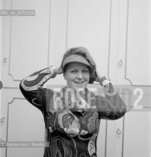 THE OPERA SINGER KATIA RICCIARELLI IN PADOVA - 1962 - © ARCHIVIO Graziano Arici/Rosebud2  / MUSICA  / CANTANTE LIRICO