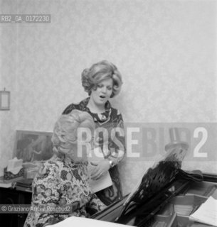 THE OPERA SINGER KATIA RICCIARELLI IN PADOVA - 1962 - © ARCHIVIO Graziano Arici/Rosebud2  / MUSICA  / CANTANTE LIRICO
