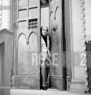 THE PAINTER GREGORIO SCILTIAN  AT HIS HOME IN VENICE - 1969 - © ARCHIVIO Graziano Arici/Rosebud2  / ARTE / PITTORE