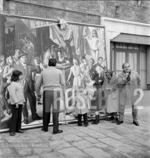 THE PAINTER GREGORIO SCILTIAN IN VENICE - 1969 - © ARCHIVIO Graziano Arici/Rosebud2  / ARTE / PITTORE