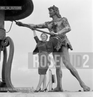 THE OPERA SINGER RENATA SCOTTO IN VENICE - 1962  © ARCHIVIO Graziano Arici/Rosebud2  / MUSICA / MUSICA LIRICA / CANTANTE