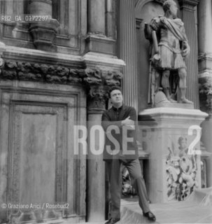 THE OPERA SINGER DIMITRI USUNOV IN VENICE - 1959 - © ARCHIVIO Graziano Arici/Rosebud2  / MUSICA / CANTANTE LIRICO