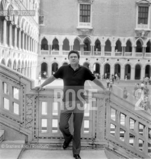 THE OPERA SINGER DIMITRI USUNOV IN VENICE - 1959 - © ARCHIVIO Graziano Arici/Rosebud2  / MUSICA / CANTANTE LIRICO