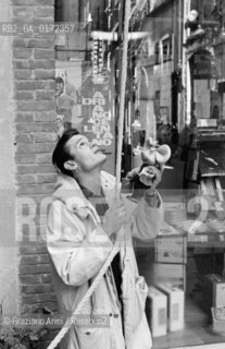 THE JAZZ TRUMPET PLAYER CHET BAKER IN LUCCA - 1961 - © ARCHIVIO Graziano Arici/Rosebud2  / MUSICA JAZZ / TROMBETTISTA