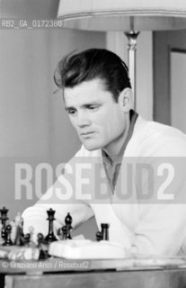 THE JAZZ TRUMPET PLAYER CHET BAKER IN LUCCA - 1961 - © ARCHIVIO Graziano Arici/Rosebud2  / MUSICA JAZZ / TROMBETTISTA