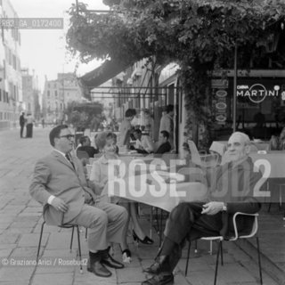 THE PAINTER VIRGILIO GUIDI - VENICE - 1970 - © ARCHIVIO Graziano Arici/Rosebud2  / ARTE / PITTORE