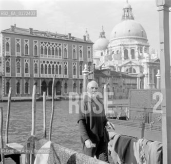THE PAINTER VIRGILIO GUIDI - VENICE - 1970 - © ARCHIVIO Graziano Arici/Rosebud2  / ARTE / PITTORE