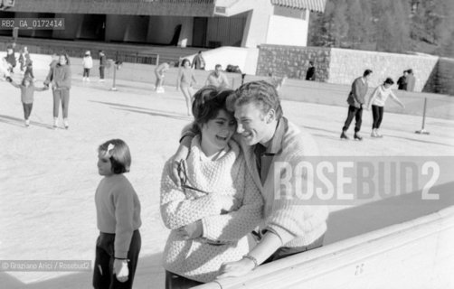THE  SINGER JOHNNY HALLYDAY - CORTINA - 1961 © ARCHIVIO Graziano Arici/Rosebud2  / MUSICA / POP ROCK / CANTANTE