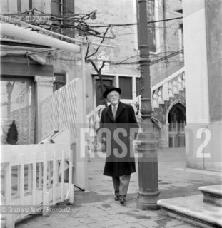 THE COMPOSER ZOLTAN KODALY IN VENICE - 1962 - © ARCHIVIO Graziano Arici/Rosebud2  / MUSICA / COMPOSITORE