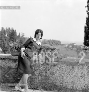 THE PRINCESS MARIA BEATRICE DI SAVOIA IN THE VILLA  EL GALEZO - ASOLO - 1960 - © ARCHIVIO Graziano Arici/Rosebud2  / NOBILI / PRINCIPESSA