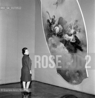 THE OPERA SINGER RENATA SCOTTO AT THE PALAZZO GRASSI - VENICE - 1965  © ARCHIVIO Graziano Arici/Rosebud2  / MUSICA / MUSICA LIRICA / CANTANTE
