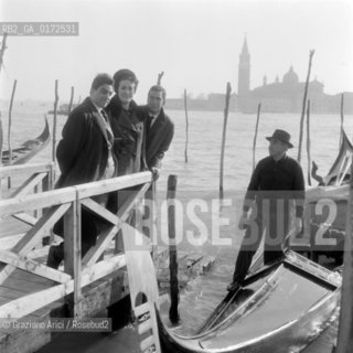 THE OPERA SINGER JOAN SUTHERLAND WITH HER HUSBAND IN VENICE - 1961  © ARCHIVIO Graziano Arici/Rosebud2  / MUSICA / MUSICA LIRICA / CANTANTE