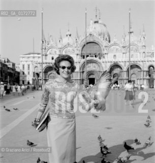 THE CHOREOGRAPHER LUCIANA NOVARO IN VENICE - 1962 - © ARCHIVIO Graziano Arici/Rosebud2  / TEATRO / COREOGRAFO