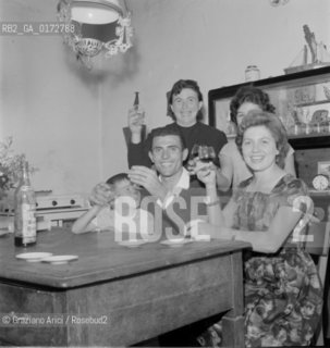 THE CYCLIST ARTURO SABBADIN AT HIS HOME IN MIRANO - 196? - © ARCHIVIO Graziano Arici/Rosebud2  / SPORT / CICLISTA