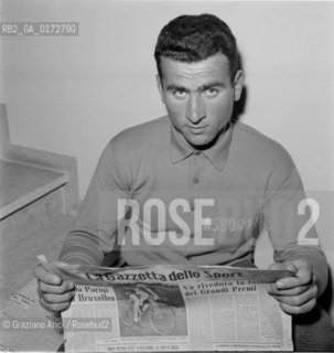 THE CYCLIST ARTURO SABBADIN AT HIS HOME IN MIRANO - 196? - © ARCHIVIO Graziano Arici/Rosebud2  / SPORT / CICLISTA