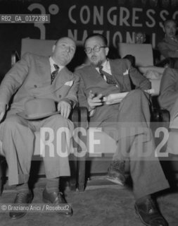THE MINISTER MARIO SCELBA  - 194? © ARCHIVIO Graziano Arici/Rosebud2  / POLITICA / MINISTRO
