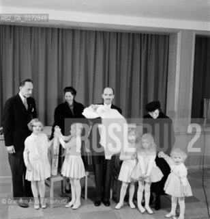 THE BAPTISM OF OTTO VON ABSBURG IN POENKIN (BAYERN) - 195? © ARCHIVIO Graziano Arici/Rosebud2  / NOBILE / NOBILTA