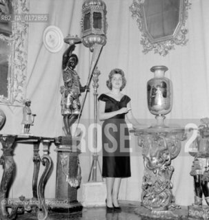 THE COUNTESS MARIA PIA BAROZZI - VENICE - 1962 ©Graziano Arici/Rosebud2 / NOBILI/ CONTI