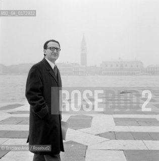 THE HISTORIAN ART WLADIMIRO DORIGO IN VENICE - 196? - © ARCHIVIO Graziano Arici/Rosebud2  / ARTE / STORICO