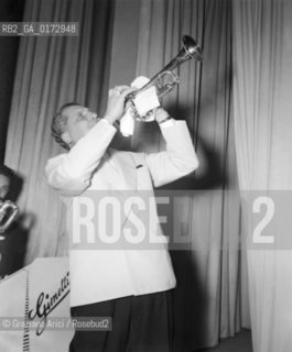 THE GINELLI ORCHESTRA - VENICE - 1955 © ARCHIVIO Graziano Arici/Rosebud2  / MUSICA POP ROCK / TROMBA