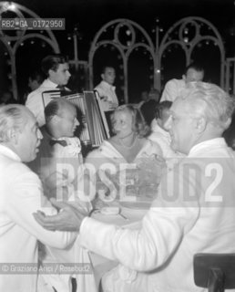 THE DUKE GIOVANNONI - 195? - VENICE © ARCHIVIO Graziano Arici/Rosebud2  / NOBILTA / DUCA / REDENTORE