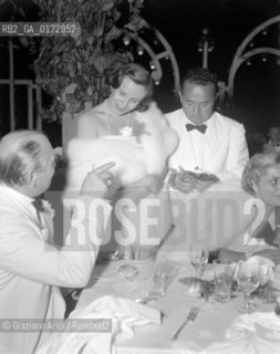 THE DUKE GIOVANNONI - 195? - VENICE © ARCHIVIO Graziano Arici/Rosebud2  / NOBILTA / DUCA / REDENTORE