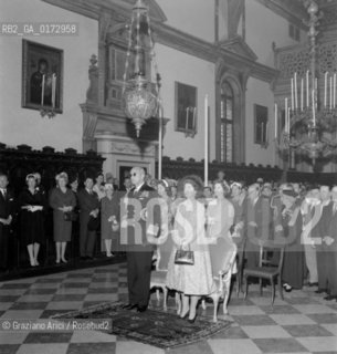 THE KING PAUL OF GREECE AND THE ROYAL FAMILY IN VENICE - © ARCHIVIO Graziano Arici/Rosebud2  / NOBILTA / RE
