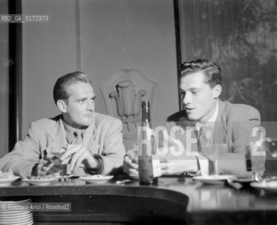 THE SON OF THE HOTELS KING, CONRAD NICK HILTON IN LAUSANNE - 1948 © ARCHIVIO Graziano Arici/Rosebud2  / ECONOMIA