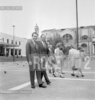 THE USA SENATOR RICHARD NIXON IN VENICE- 1963 © ARCHIVIO Graziano Arici/Rosebud2  / POLITICA / SENATORE