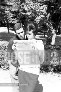 THE FOOTBALLER SANTISTEBAN IN MADRID - 1961- @ ARCHIVIO Graziano Arici/Rosebud2 / SPORT / CALCIATORE