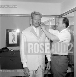 THE DANCER BUD THOMPSON - 196? - © ARCHIVIO Graziano Arici/Rosebud2  / DANZA / BALLERINO / TEATRO