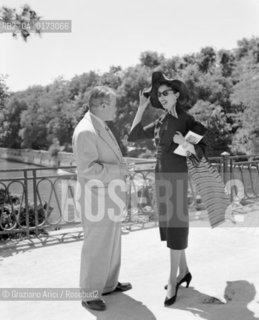 THE PAINTER FIORENZO TOMEA - VENICE - 1947 © ARCHIVIO Graziano Arici/Rosebud2  / ARTE / PITTORE
