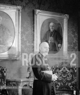 THE PATRIARCH GIOVANNI URBANI - VENICE - 196? - © ARCHIVIO Graziano Arici/Rosebud2  / PATRIARCA / RELIGIONE / VARIE