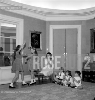 THE MARQUISS VALLEVERDE FAMILY IN MADRID - 196? © ARCHIVIO Graziano Arici/Rosebud2  / NOBILTA / MARCHESE