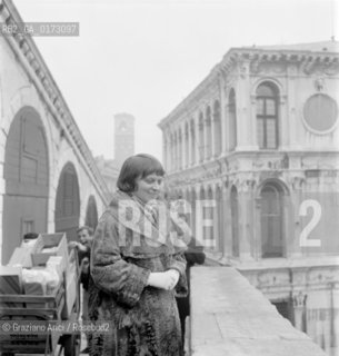 THE DAUGHTER OF NIKITA KRUSCEV IN VENICE - 1963 © ARCHIVIO Graziano Arici/Rosebud2  / VARIE / POLITICA / KHRUSHCHEV / CHRUSCEV