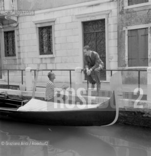 THE DUKE AMEDEO OF AOSTA IN VENICE - 1963 © ARCHIVIO Graziano Arici/Rosebud2  / NOBILTA / DUCA