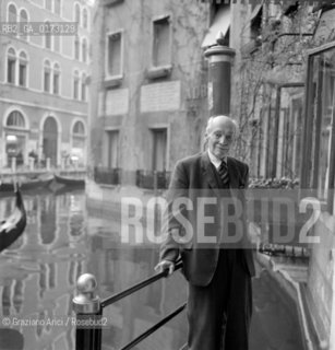 THE FORMER ENGLISH PREMIER CLEMENT RICHARD ATTLEE IN VENICE - 1963 © ARCHIVIO Graziano Arici/Rosebud2  / POLITICA / MINISTRO.