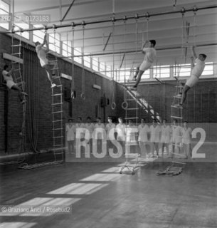 THE NAVAL COLLEGE  MOROSINI  : THE GYMNASIUM - 1961 - © ARCHIVIO Graziano Arici/Rosebud2  / VARIE / PALESTRA
