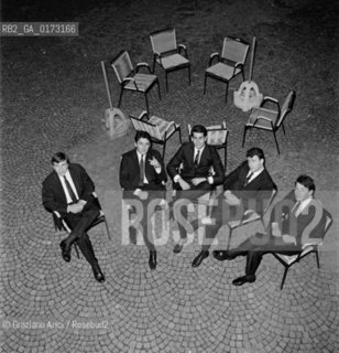 THE POP SINGER AND COMPOSER PINO DONAGGIO - 1962 © ARCHIVIO Graziano Arici/Rosebud2  / MUSICA LEGGERA / POP ROCK / CANTANTE / COMPOSITORE