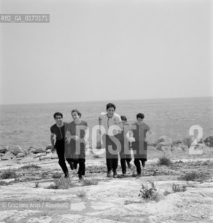 THE POP SINGER AND COMPOSER PINO DONAGGIO - 1962 © ARCHIVIO Graziano Arici/Rosebud2  / MUSICA LEGGERA / POP ROCK / CANTANTE / COMPOSITORE