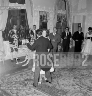 THE RECEPTIONS WEDDING OF IRA FURSTENBERG - VENEZIA - 1955 © ARCHIVIO Graziano Arici/Rosebud2  / NOBILE / PRINCIPI