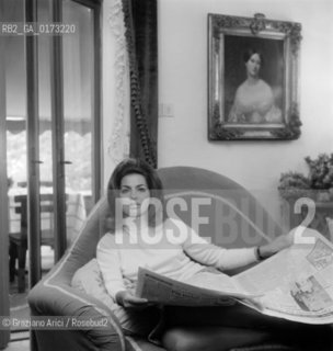 THE PRINCESS IRA FURSTENBERG - CORTINA - 1965 © ARCHIVIO Graziano Arici/Rosebud2  / NOBILE / PRINCIPI