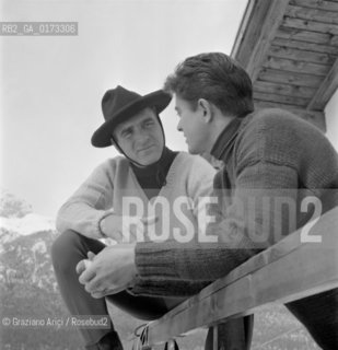 THE MOUNTAIN CLIMBER CESARE MAESTRI IN CORTINA DAMPEZZO - 1963 - © ARCHIVIO Graziano Arici/Rosebud2  / SPORT / SCALATORE