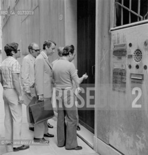 THE MARZOLLO CASE: FINANCIAL CRACK - THE BROKER ATTILIO MARZOLLO - 197? - © ARCHIVIO Graziano Arici/Rosebud2  / VARIE / FINANZA