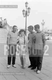 THE POP SINGER RITA PAVONE IN VENICE - 1963 © ARCHIVIO Graziano Arici/Rosebud2  / MUSICA / CANTANTE POP ROCK