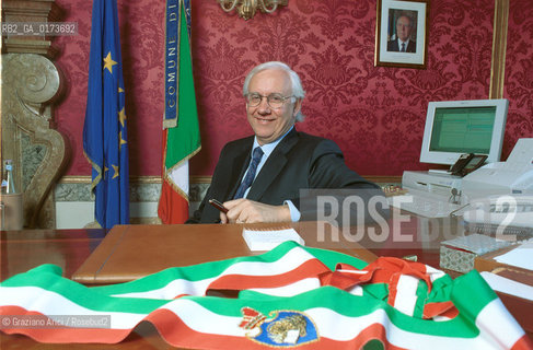 IL SINDACO DI VENEZIA PAOLO COSTA - VENEZIA 2001 ©Graziano Arici/Rosebud2