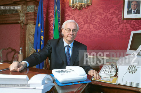 IL SINDACO DI VENEZIA PAOLO COSTA - VENEZIA 2001 ©Graziano Arici/Rosebud2