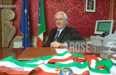IL SINDACO DI VENEZIA PAOLO COSTA - VENEZIA 2001 ©Graziano Arici/Rosebud2